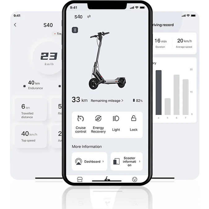 NAVEE S40 Electric Scooter - Image 8